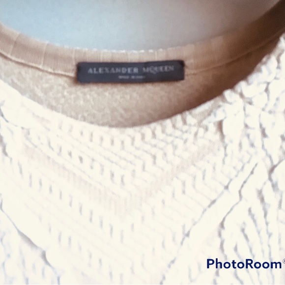 Alexander McQueen -  3D KOI JACQUARD KNIT DRESS - IVORY - S - Picture 8 of 14